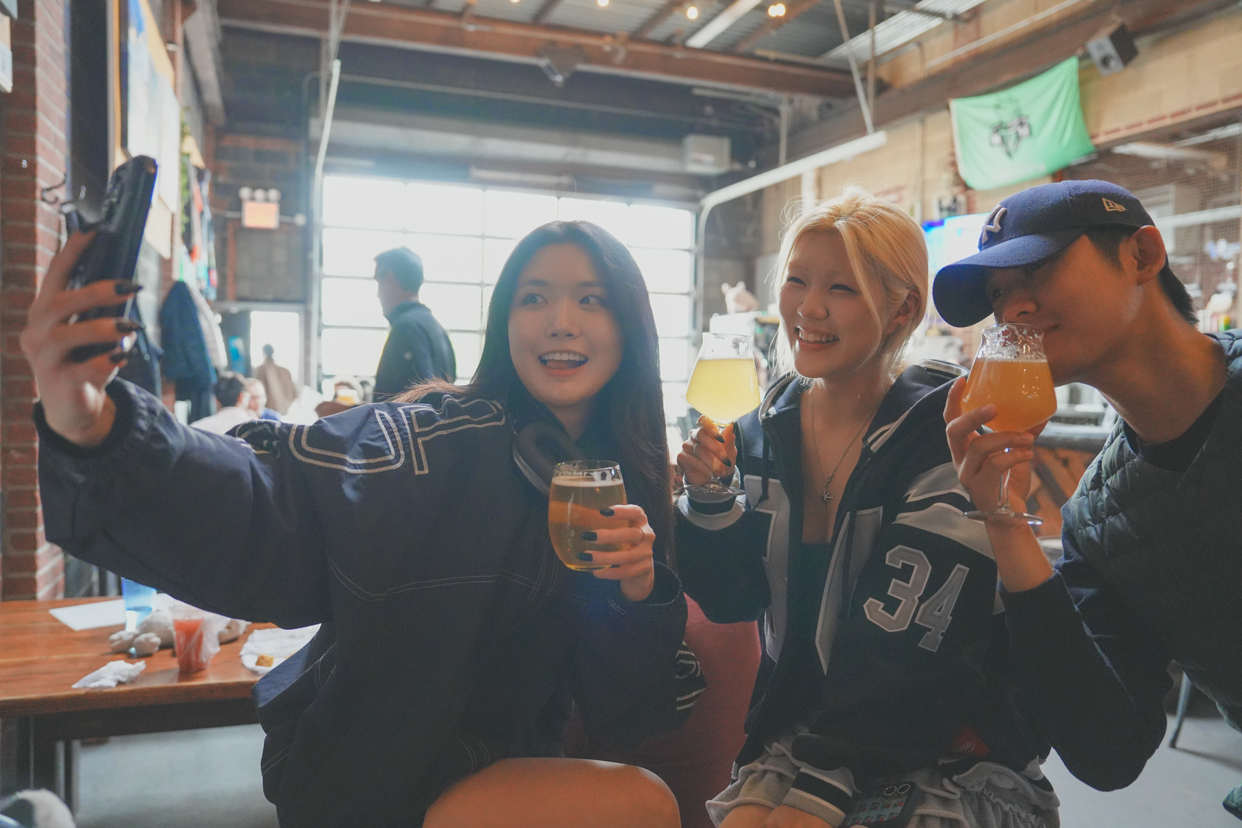 Night cityscape view